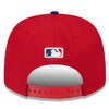 Philadelphia Phillies New Era Red 2025 MLB Postseason Side Patch 9SEVENTY Adjustable Hat