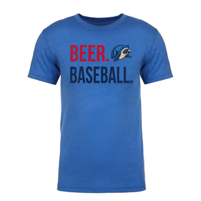 Clearwater Threshers Beer Baseball Tee