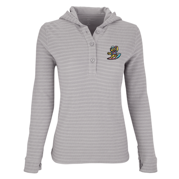 Clearwater Beach Dogs Vantage Women's Beachy Hoodie