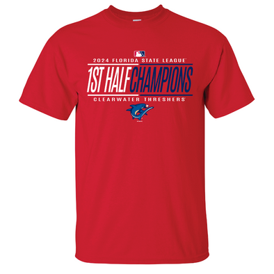 Clearwater Threshers 2024 First Half Champions Tee