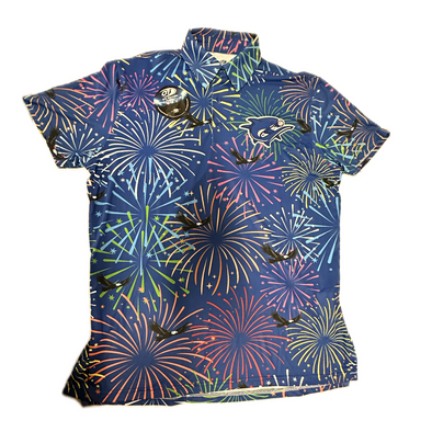 Clearwater Threshers OT Sports Firework Eagle Firework Polo