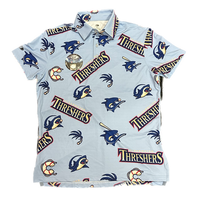 Clearwater Threshers OT Sports Scatter Logo Polo