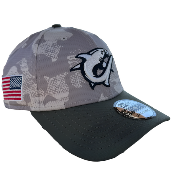Clearwater Threshers New Era 2025 Armed Forces Day Cap Side