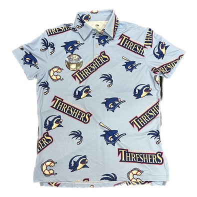 Clearwater Threshers OT Sports Logo Scatter Polo