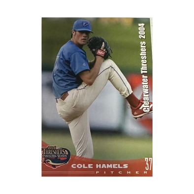 Clearwater Threshers 2004 Team Trading Card Set