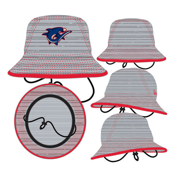 Clearwater Threshers New Era Game Bucket Hat