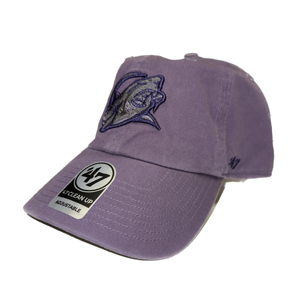 Clearwater Threshers '47 Brand Purple Cap Clutch Clean Up