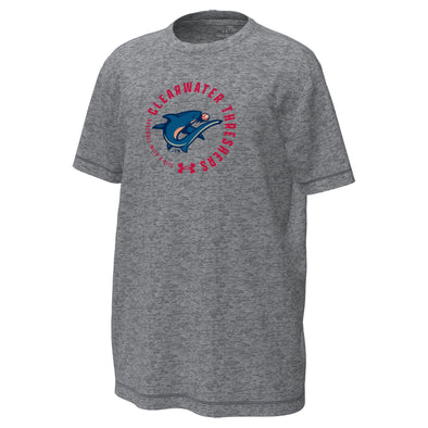 Clearwater Threshers Under Armour Youth Tech Circle Tee