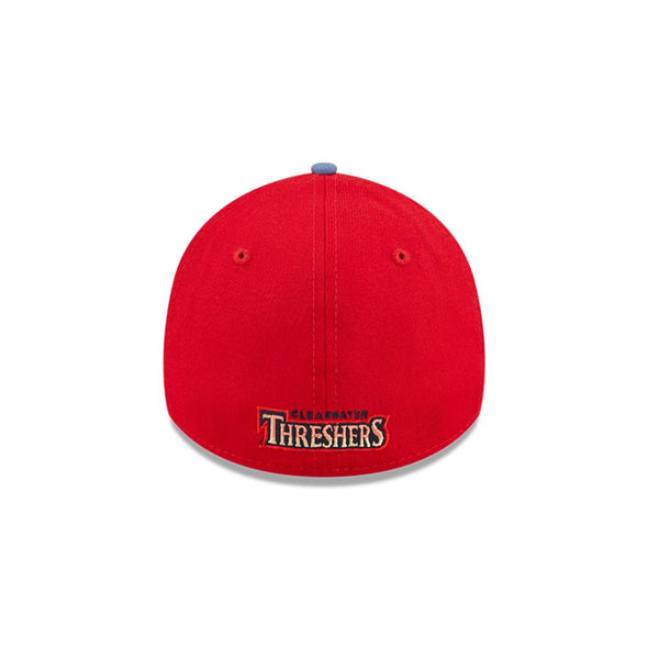 Clearwater Threshers New Era 39THIRTY Stretch On Field Road Replica Cap