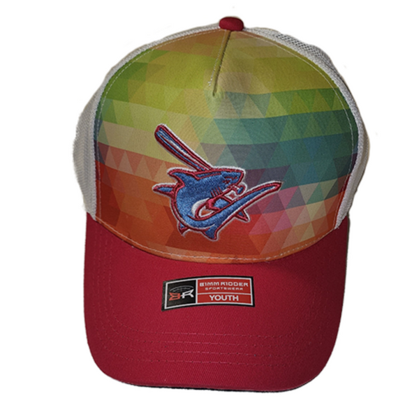 Clearwater Threshers Rainbow Segmented Cap 